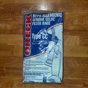 Pack of 8 Oreck XL Type CC Vacuum Cleaner Bags CCPK8DW